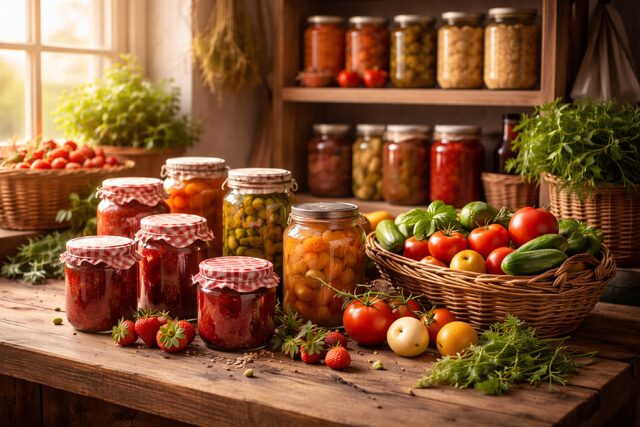 Vorratshaltung einmachen